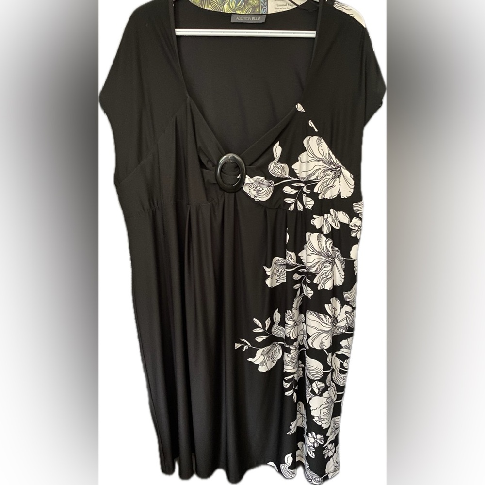ADDITION ELLE Midi Dress Stretch 4X
